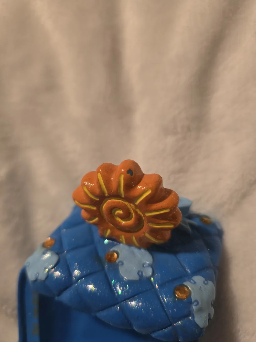 Claire's 2002 Sunny Day Blue Decorative Trinket Box
